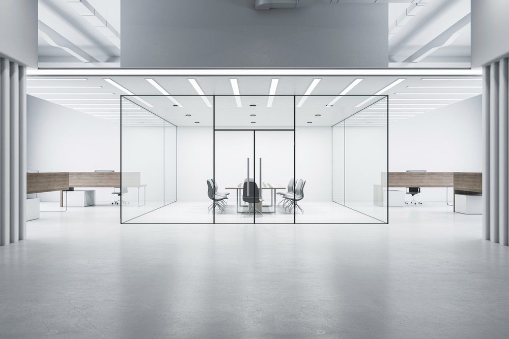 Цельностеклянные перегородки